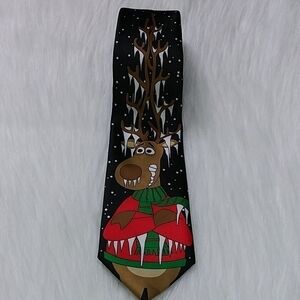 Hallmark Freezing Reindeer Tie‎